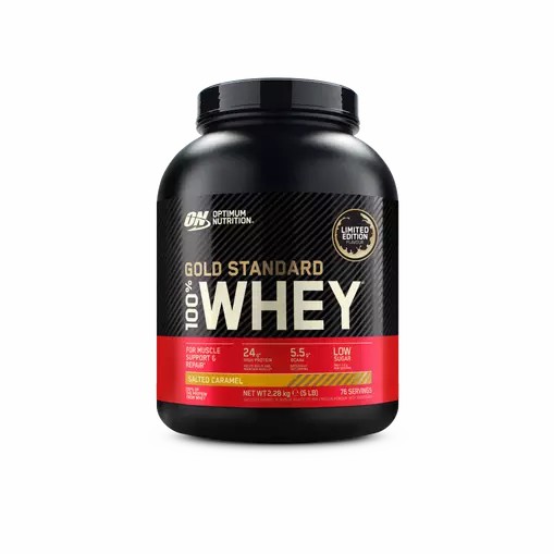 Optimum Nutrition Gold Standard 100% Whey Protein Powder Salted Caramel - Notify Me 2.28 kg - Notify me | BOTNZ-4170