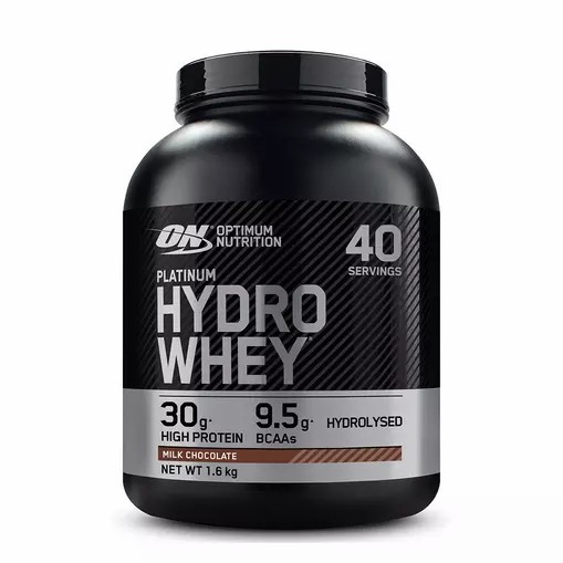 Optimum Nutrition Platinum Hydrowhey Milk Chocolate 1.6 kg (40 Servings) | ZLPMD-2160